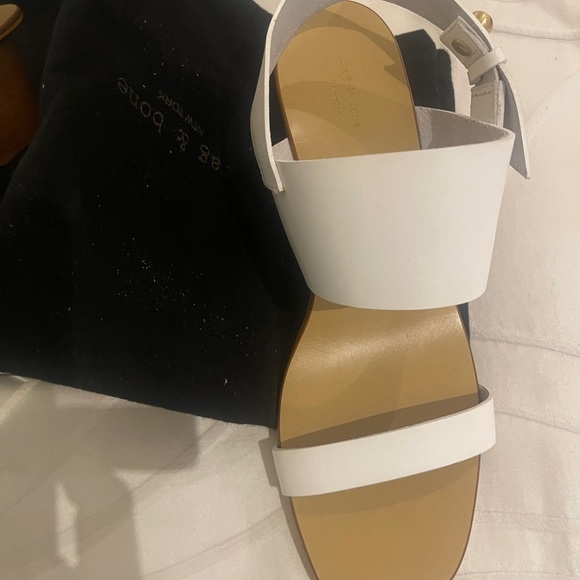 Rag and Bone Bright and white city sandal - Picture 2 of 7
